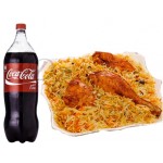 Nawabi voj chicken biryani with coke for 4 person