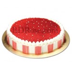  Half kg red velvet cake
