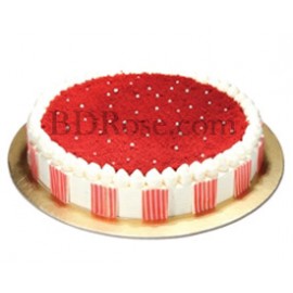 Half kg red velvet cake