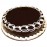 Swiss – 2.2 Pounds Mimi Chocolate Round Shape Cake