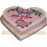 Yummy Yummy – 3.3 Pounds Vanilla Heart Shape Cake