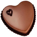 Yummy Yummy – 3.3 Pounds Chocolate Heart Shape Cake