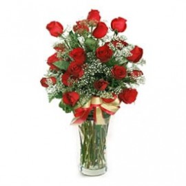 A Grand Bouquet of Red Roses