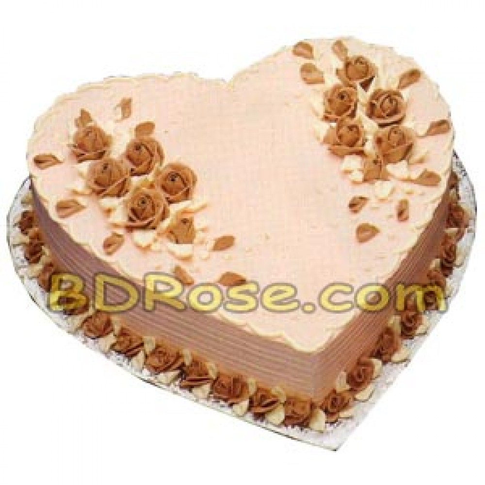 Hot Cake – 4.4 Pounds Chocolate Heart Cake