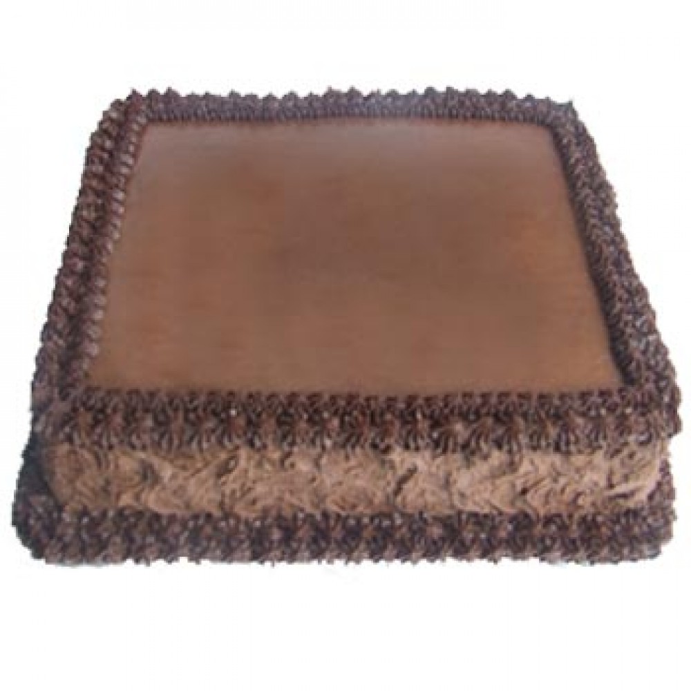 Cooper’s – 4.4 Pounds Chocolate Square Shape Cake