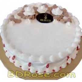 Mr. Baker – 2.2 Pounds Vanilla Round Cake