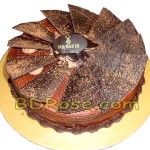 Mr. Baker – 2.2 Pounds Chocolate Degert Round Cake