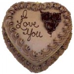 Swiss – 3.3 Pounds Chocolate Heart Shape Cake