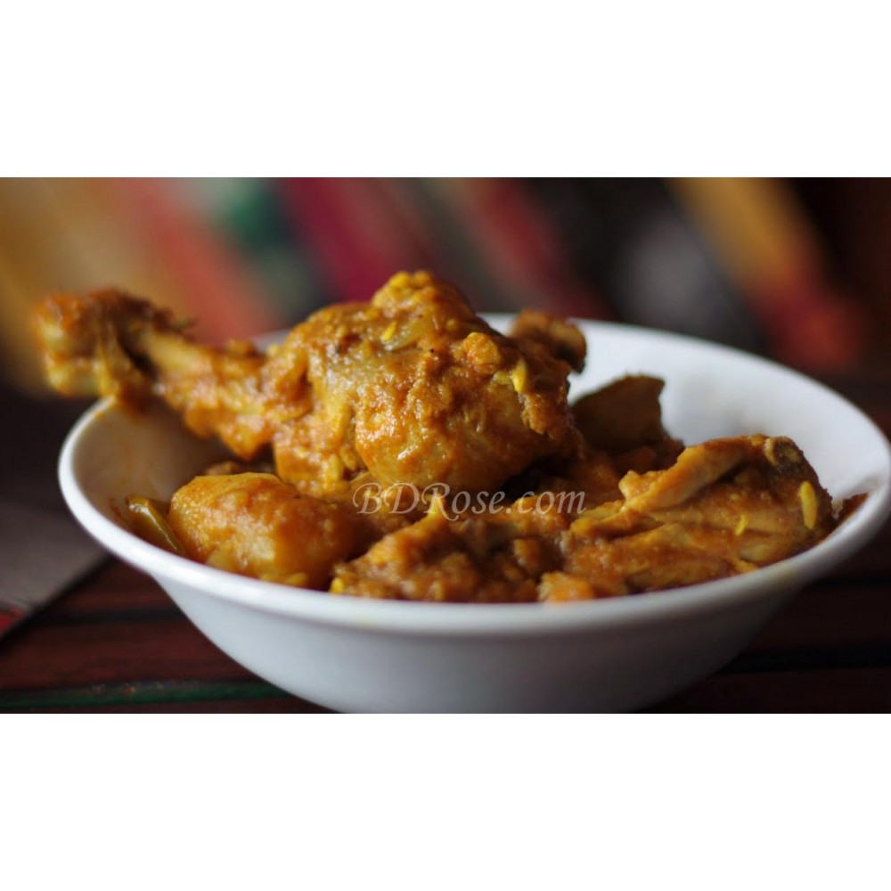 Chicken Jhal fry-1 plate