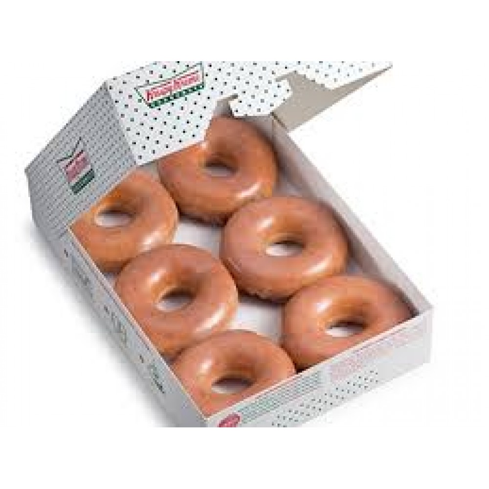 6pcs Original Glazed Doughnuts