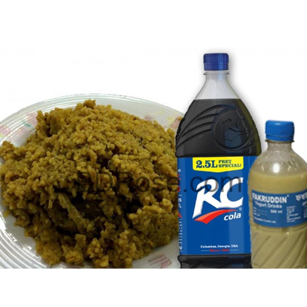 Ghoroa Vhuna Khichuri W/ RC Cola & Borhani - 5 person