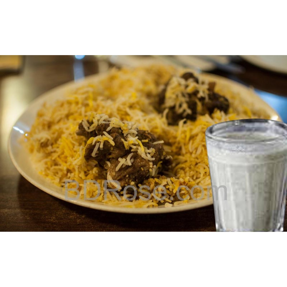 Fakruddin Kachchi Biryani W/ Borhani 1 plate
