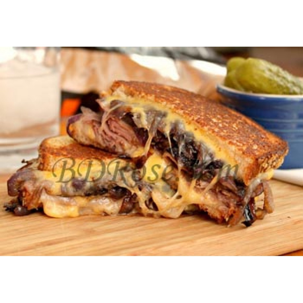 Grilled Beef cheese Sandwich