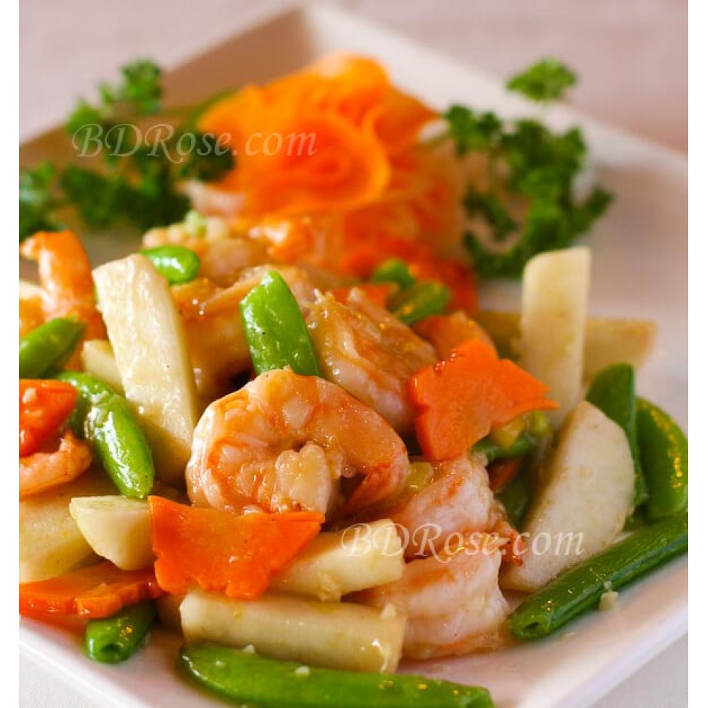 Prawn W/ Vegetable 1 Dish