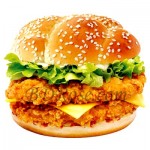 Double Chicken Burger