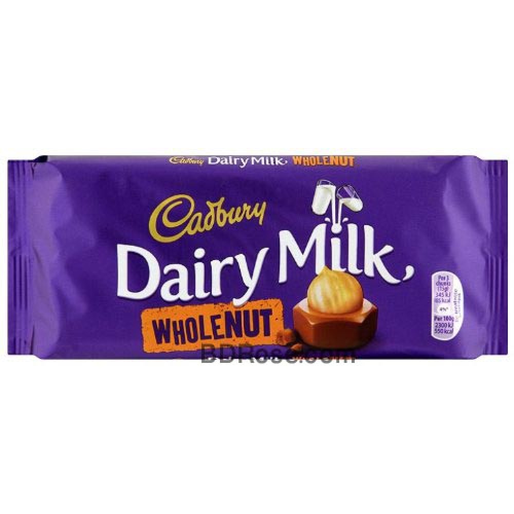 Cadbury Dairy Milk Whole Nut Chocolate