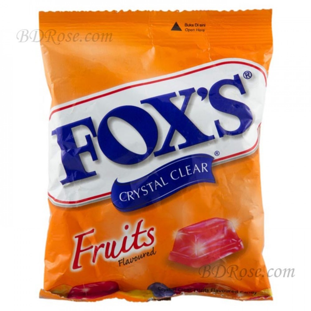 Fox's crystal clear fruits candy