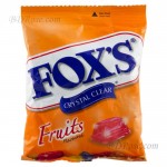 Fox's crystal clear fruits candy