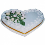 Cooper’s – 6.6 Pounds Vanilla Heart Shape Cake