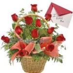 Round handle basket