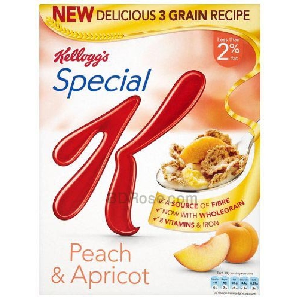 KELLOGGS SPECIAL K PEACH & APRICOT