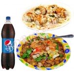  Doi Fuchka with Chotpoti and Pepsi