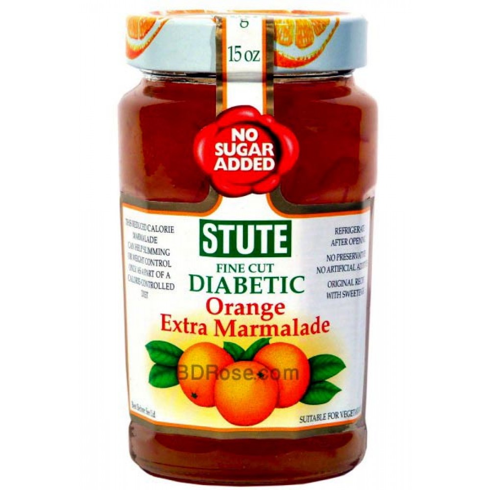 Stute Fine Cut Diabetic Orange Extra Marmalade