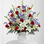 Mixed Flower in a Vase 