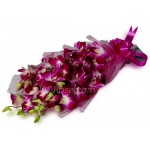 Purple Orchids in a bouquet