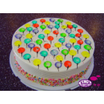 King’s – 2.2 Pounds Balloon Piping Jelly Cake