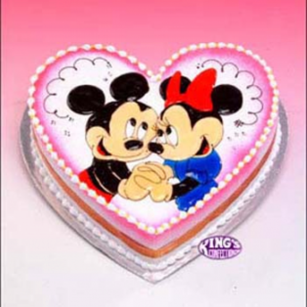 King’s – 4.4 Pounds Heart Shape Cake