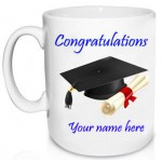 Personalized Congrats Coffee Mug