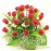 Christmas Rose Basket