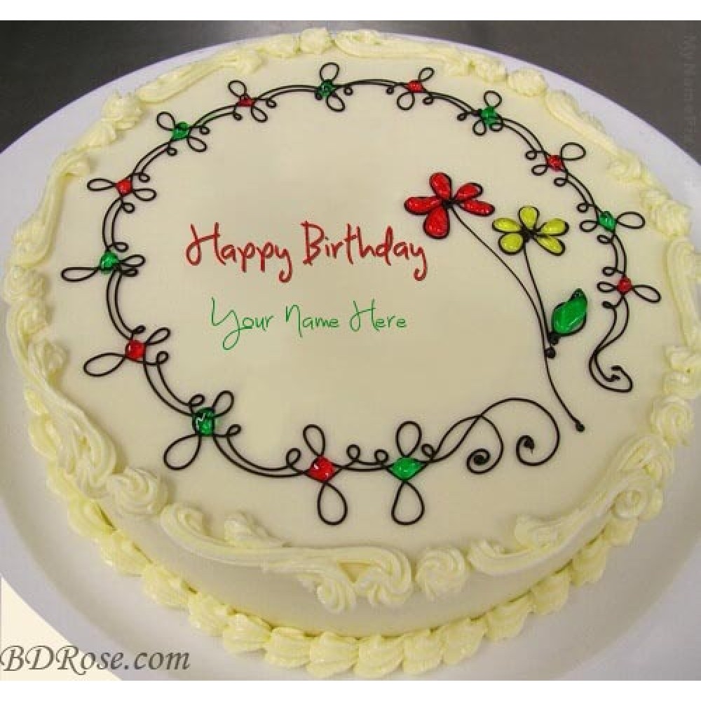 Vanilla Round Cake