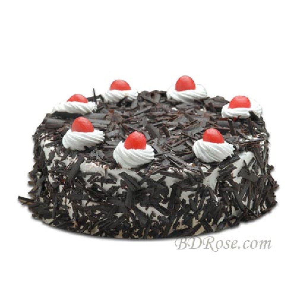 Black Forest Round Cake( 2.2 Pounds)