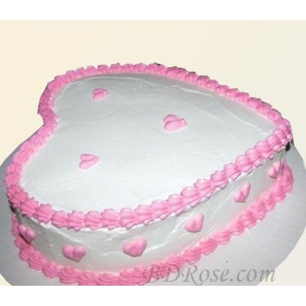  Skylark-Vanilla Heart Cake(3.3 pounds)