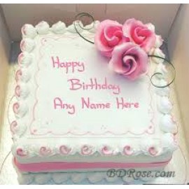 Skylark -Vanilla Square Shape Cake(4.4 pounds)