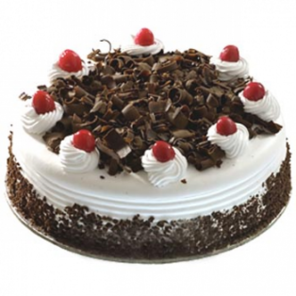 Cooper’s – 4.4 Pounds Black Forest Round Shape Cake 