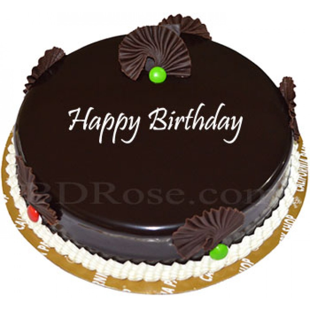 California- 2.2 Pounds Melted Chocolate Round Cake