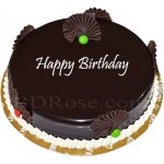 California- 2.2 Pounds Melted Chocolate Round Cake