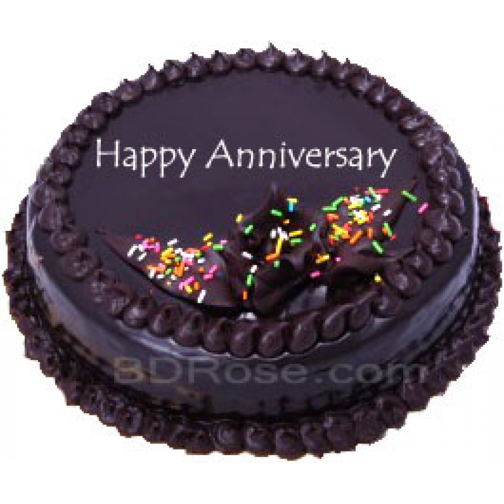 California- 2.2 Pounds Chocolate Fudge Delight Round Cake