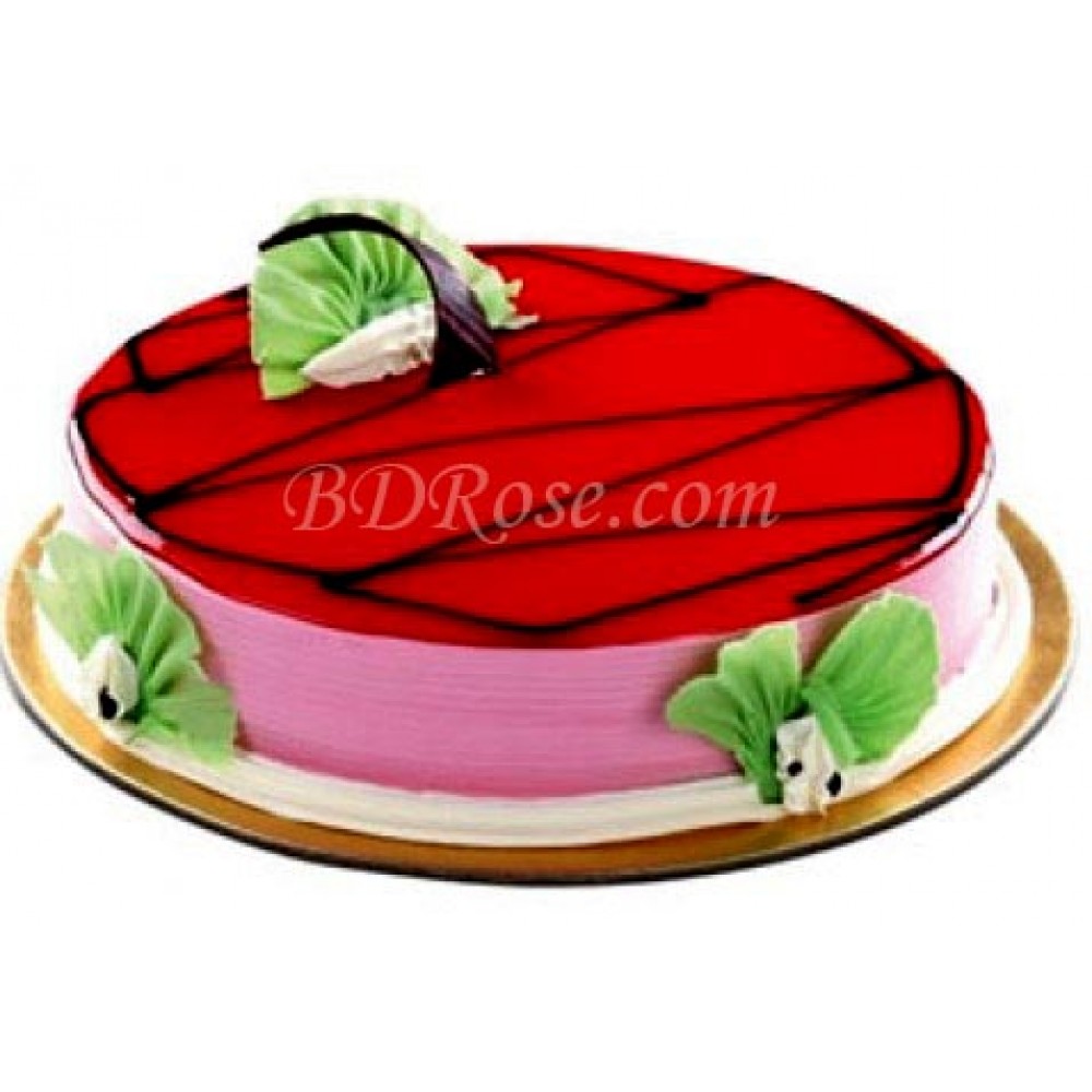 Strawberry Round Cake(2.2 pounds)