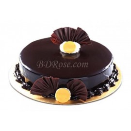 Chocolate Round Shape Cake(2.2 pounds) 