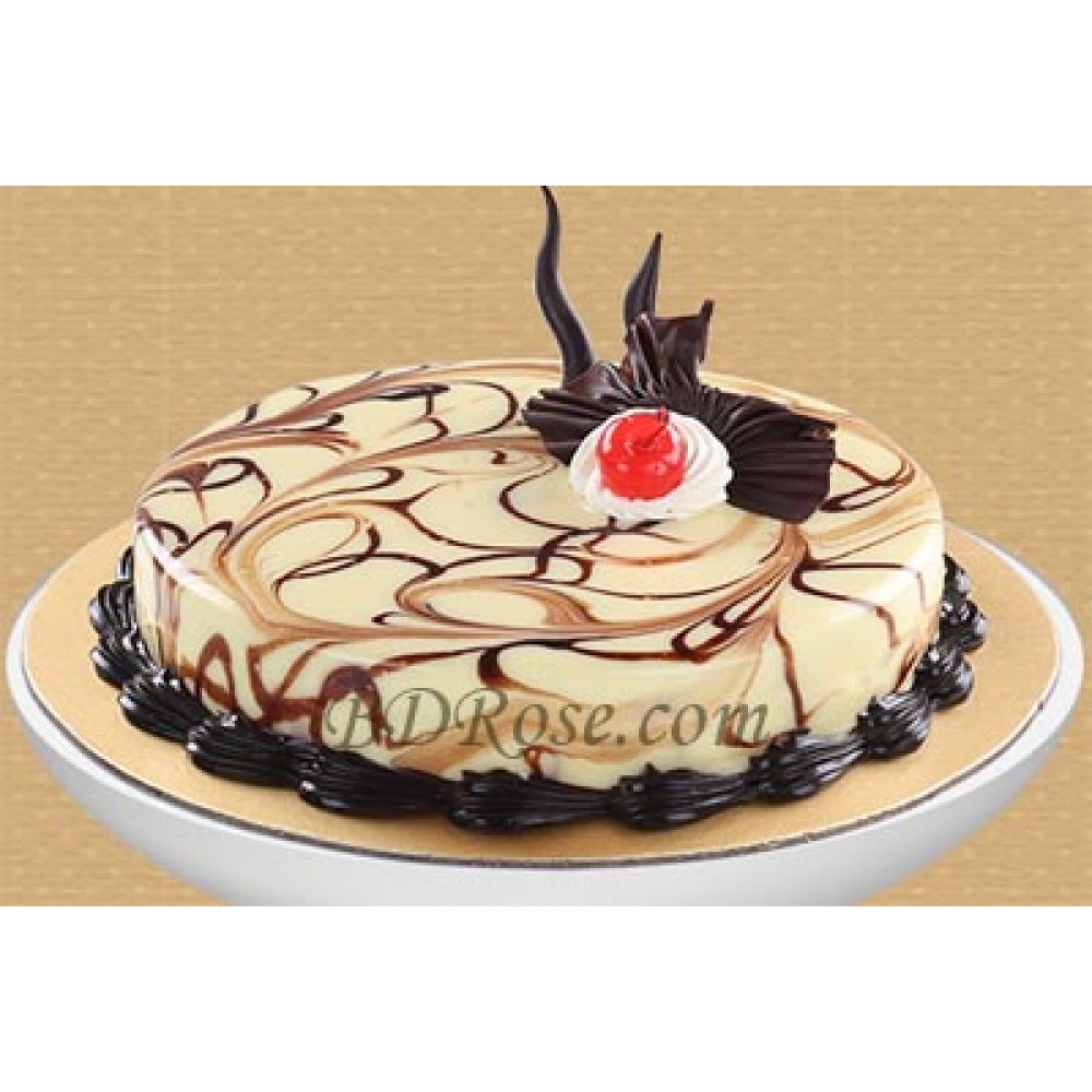 Tasty Treat Marble Vanilla Cake(2.2 pound)