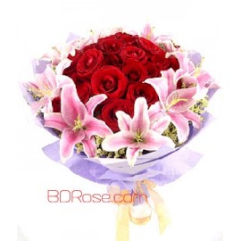 Nice Exotic Flowers Bouquet