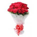 30 pcs lover red roses in bouquet