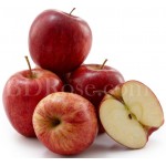 Red apple 1kg in basket